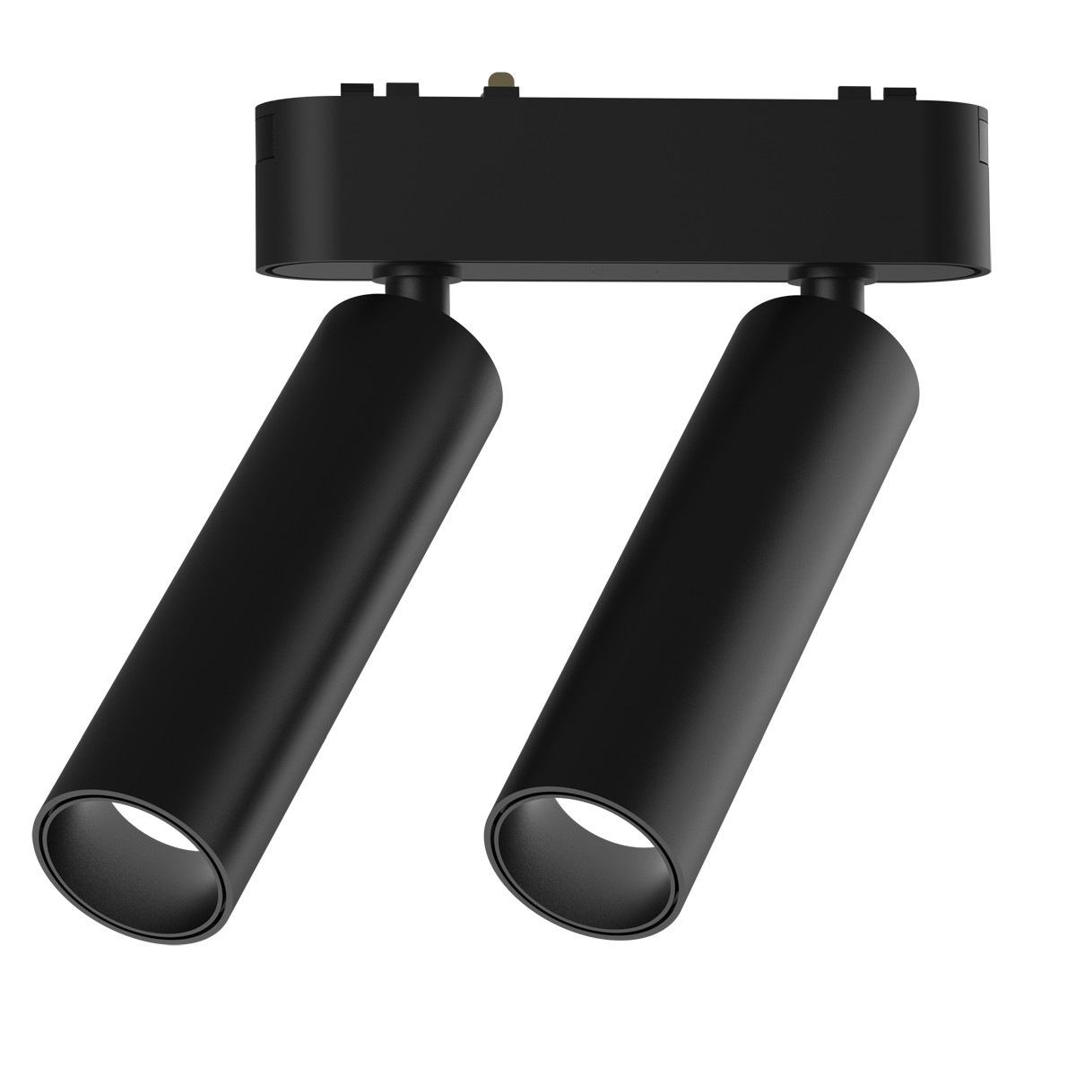 VK/04469/TR/B/DW/L/2 Φωτιστικό μαγνητικής ράγας 40V, LED, 2x6W, 2700K-6000K, CRI>90, 705lm, 24°, CRI>90, IP20, μαύρο